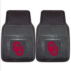 OU Oklahoma Sooners Vinyl Heavy Duty Car Mat NEW